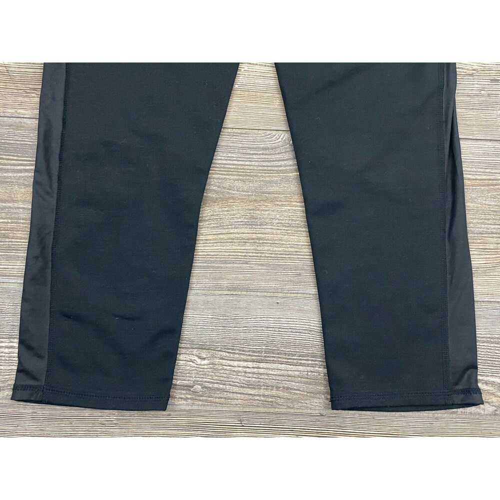 FABLETICS Leggings Cropped/Capri Medium Black Poly/Elastane Waistband Pocket - Picture 4 of 8